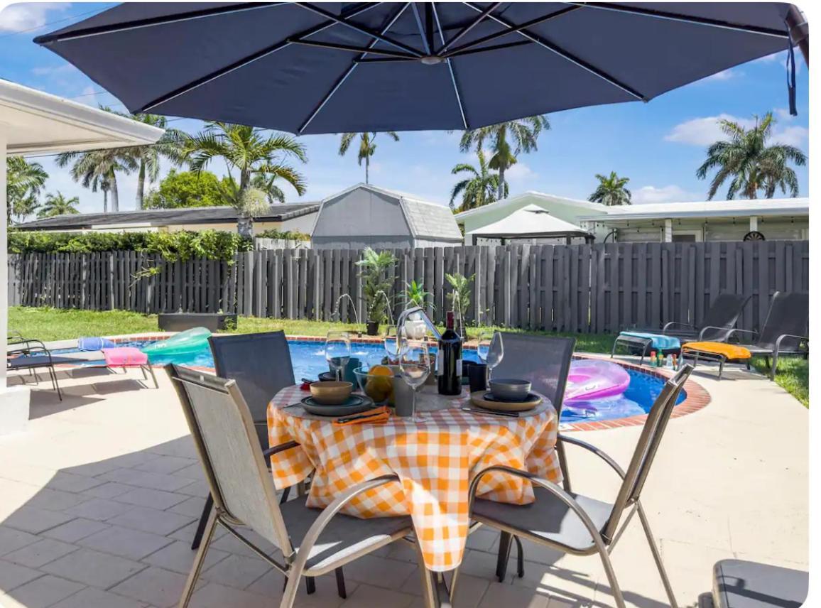 Amazing Home W Heated Pool 8 Mins To The Beach Lighthouse Point Exterior foto