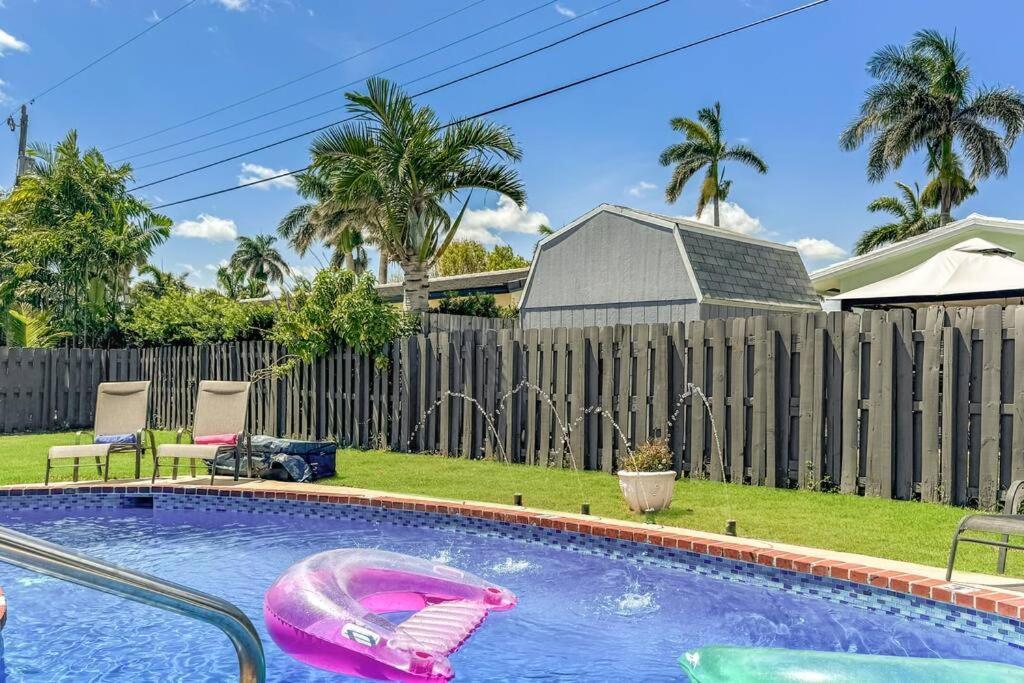 Amazing Home W Heated Pool 8 Mins To The Beach Lighthouse Point Exterior foto